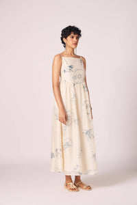 Mizar Zodiac Print Handwoven Dress