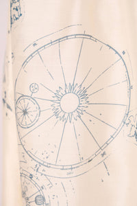 Mizar Zodiac Print Handwoven Dress