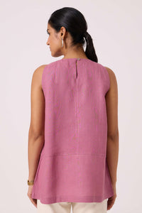 Eyre Lilac Linen Top