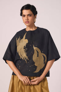 Roma Embroidered Handwoven Top
