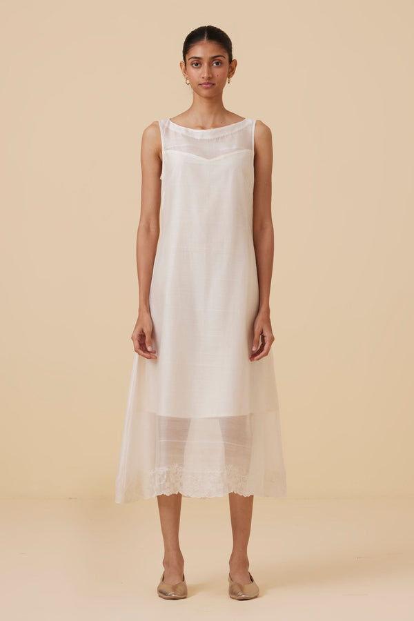 Reyah Handwoven Embroidered Dress