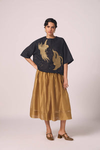 Roma Embroidered Handwoven Top