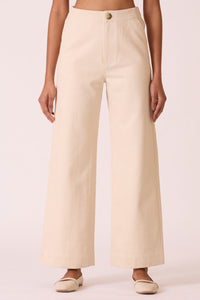 Yelena Off White Handloom Pants