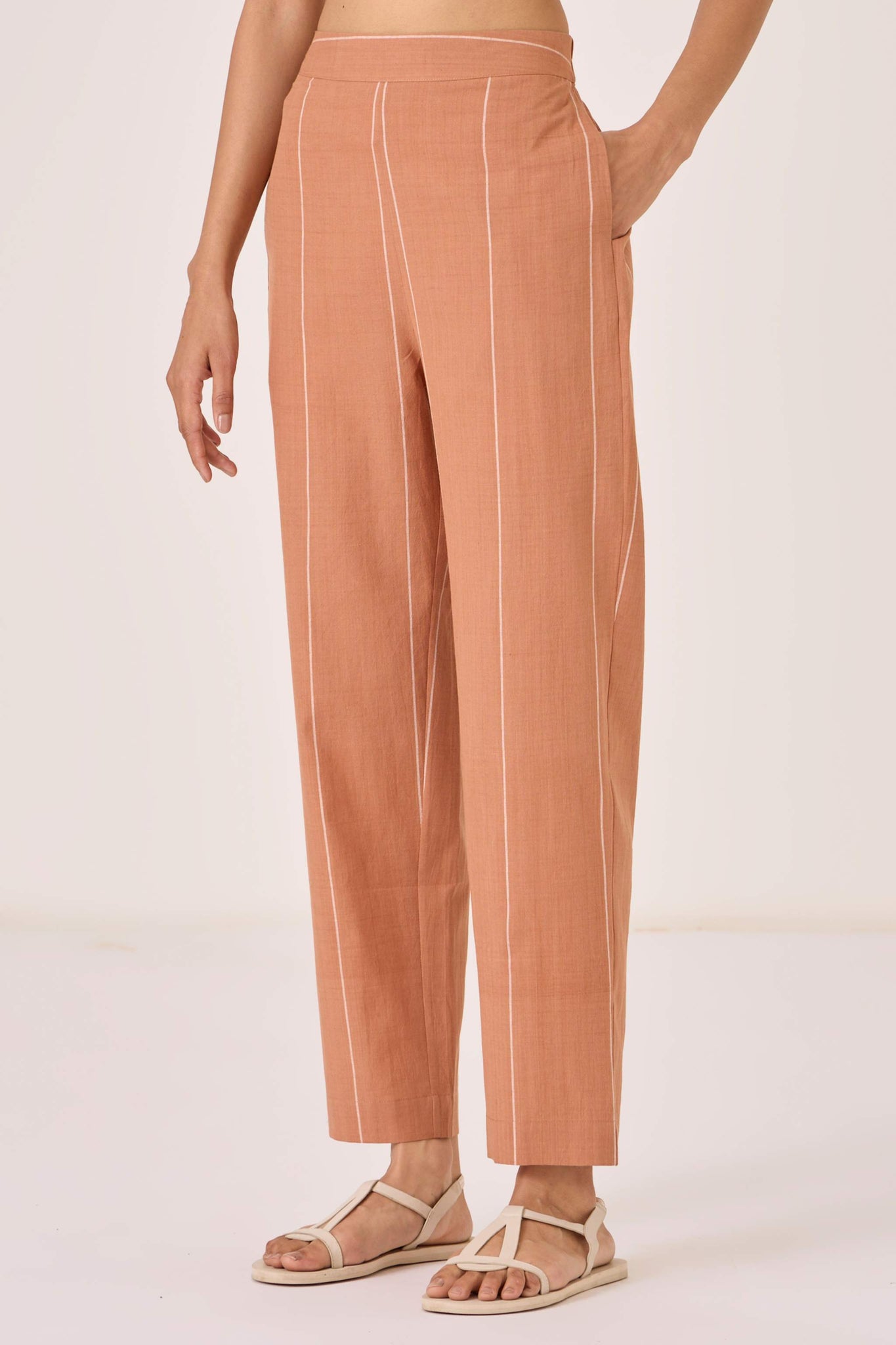 Danuja Clay Handwoven Pants