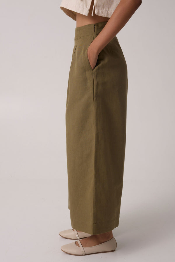 Hieke Olive Pants