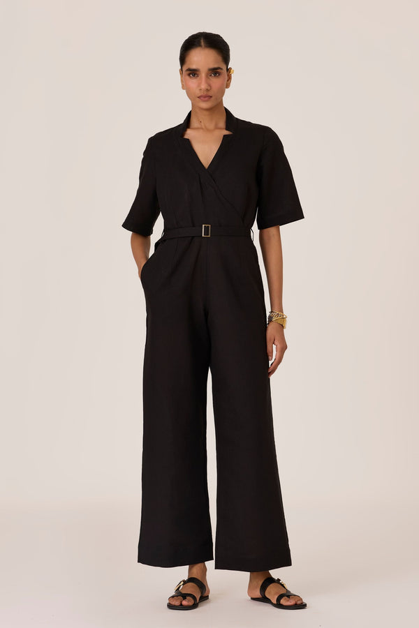 Jos Black Jumpsuit