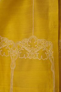 Sabeen Yellow Embroidered Top