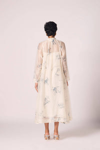 Cheryl Zodiac Print Handwoven Dress