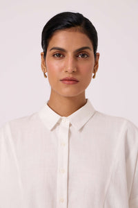 Sibyl Handwoven Embroidered Shirt