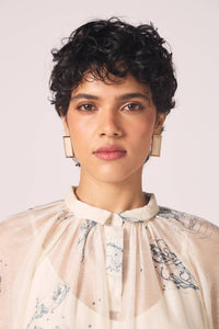 Cheryl Zodiac Print Handwoven Dress