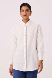 Kerouac Handwoven Embroidered Shirt