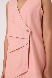 Karenin Pink Handwoven Top