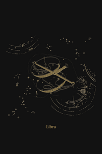 Zuben Zodiac Black Handwoven Embroidered Saree