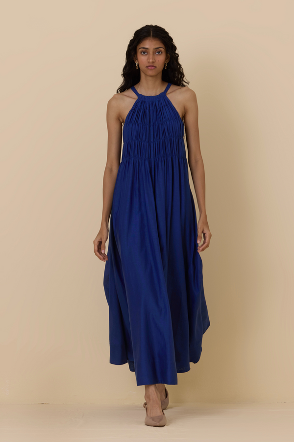 Iram Royal Blue Maxi Dress