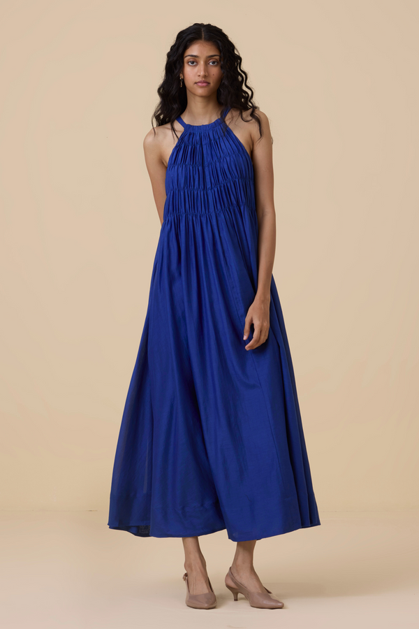 Iram Royal Blue Maxi Dress