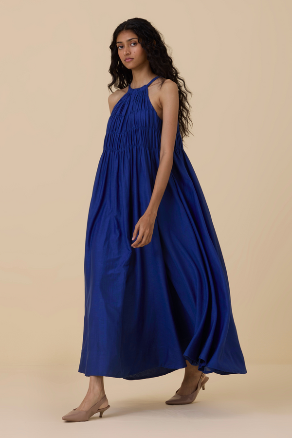 Iram Royal Blue Maxi Dress