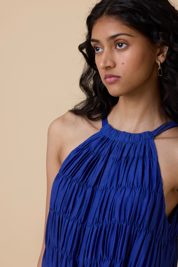 Iram Royal Blue Maxi Dress