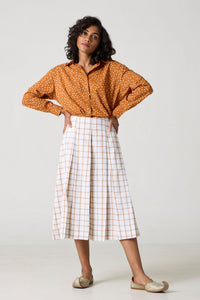 Kwan Caramel Polka Shirt