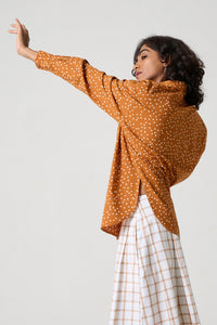 Kwan Caramel Polka Shirt