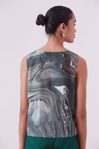 Freida Top - Marbled