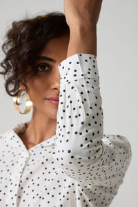 Reo Ivory Polka Shirt