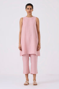 Nailah Linen Rose Pink Co-ord Set