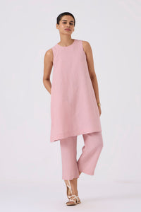 Nailah Linen Rose Pink Co-ord Set