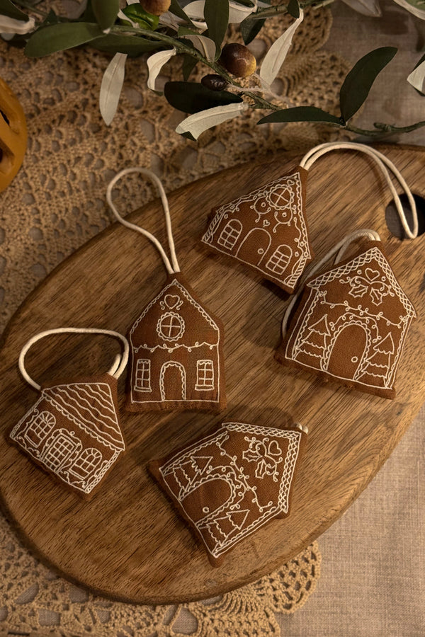 Gingerbread Ornaments - Set of 4