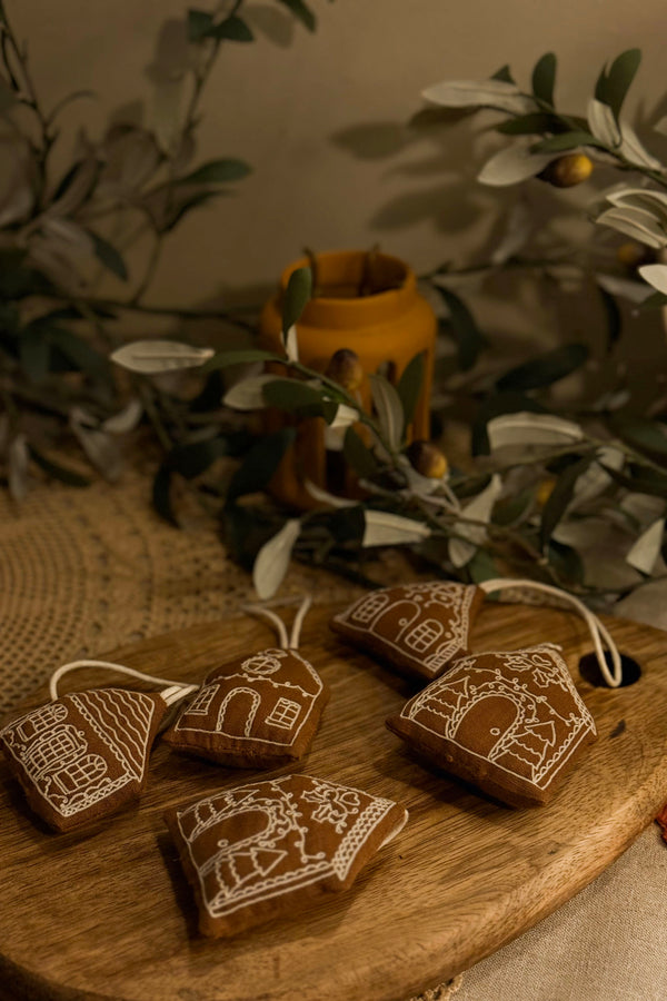 Gingerbread Ornaments - Set of 4