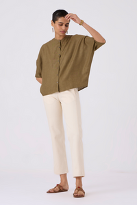 Diane Straight Fit Khadi Denim