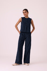 Hatchi Blue Needlecord Pants