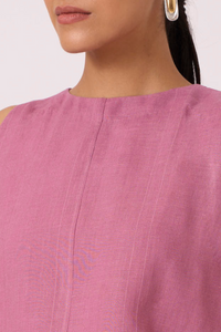 Eyre Lilac Linen Top