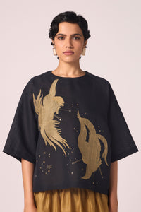 Roma Embroidered Handwoven Top